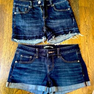 Women’s Express and Harper Denim Shorts